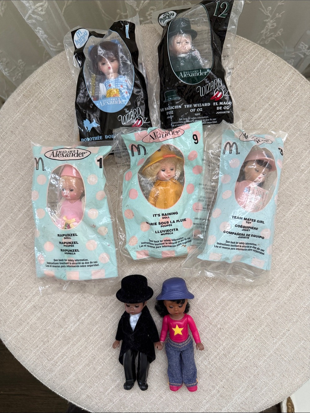 Madame Alexander Dolls - McDonald’s Happy Meal Dolls Lot of 7